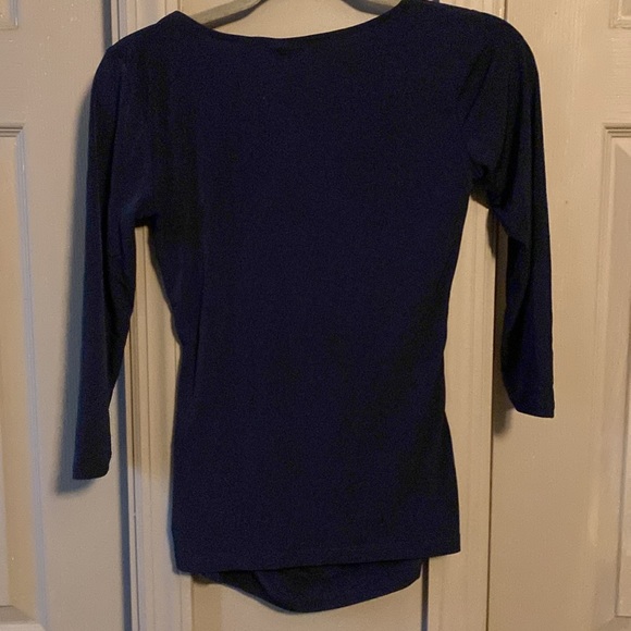 New York & Co. blue blouse - Picture 2 of 2
